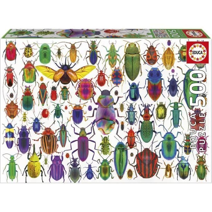 Educa puzzel kevers - 500 stukjes dieren legpuzzel volwassenen.