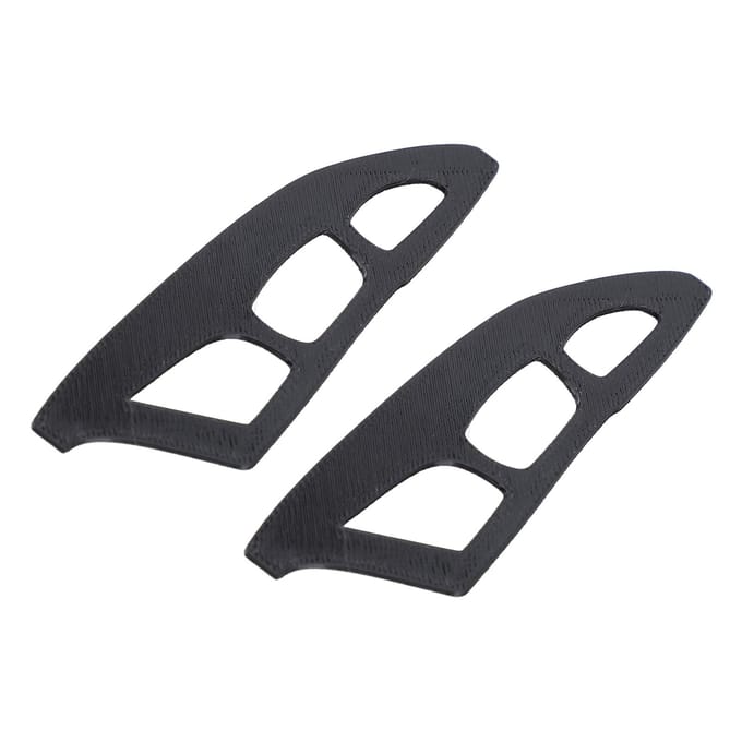 2 Stuks Oogschaduw Stencil Herbruikbaar PP Oog Make-up Hulpstuk Oog Make-up Assistent Tool voor Vrouwen beige