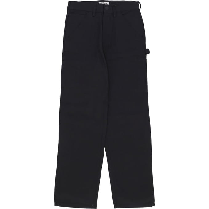 Lange heren canvas timmerman broek zwart