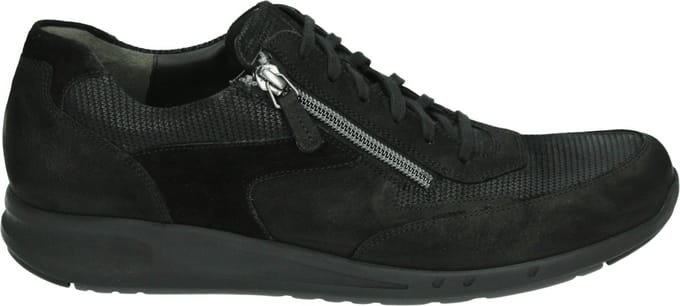 Durea - 6260 E GO - Lage sneakersDames sneakers - Kleur: Zwart - Maat: 40.5