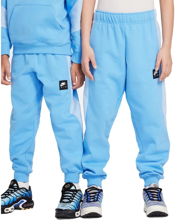 Nike air fleece joggingbroek in de kleur blauw.