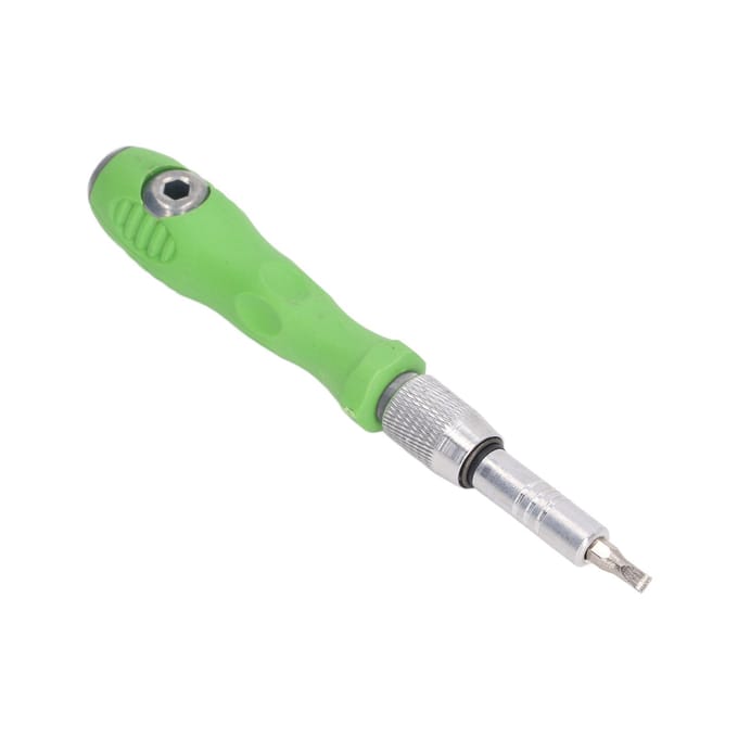 32 in 1 Schroevendraaierset Magnetische Kop Verstelbare Verlengstang Reparatie Schroevendraaier white