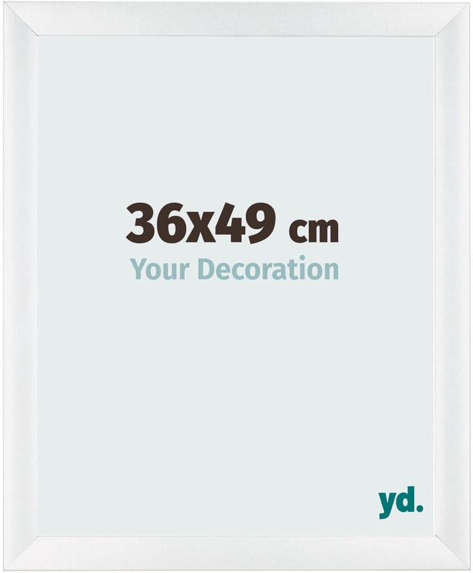 Your Decoration - Fotolijst 36x49 cm - MDF - Wit Hoogglans - Pisa