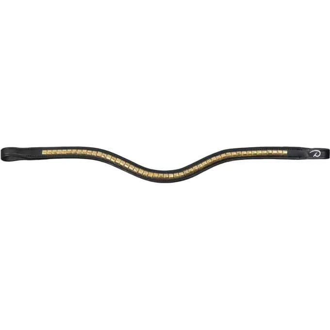 Dy'on Frontriem Dy'on Brass Clincher V-shaped Nec Zwart
