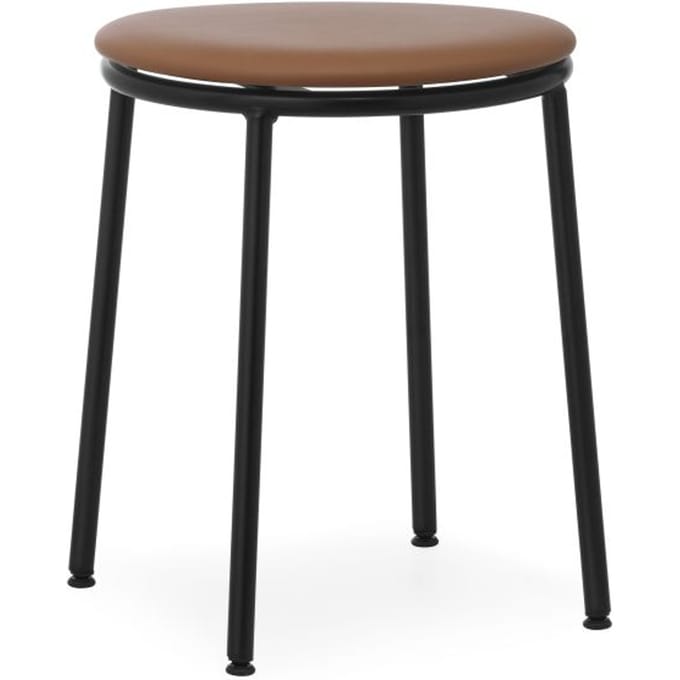 Normann Copenhagen Circa Kruk - Brandy (Leder)