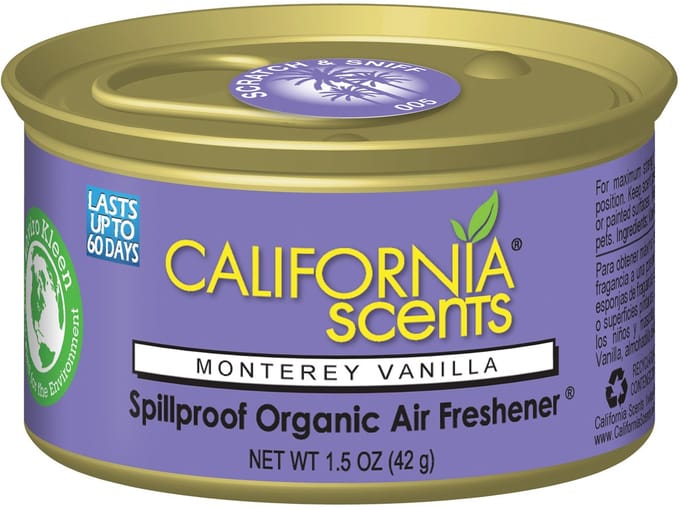 California Scents Luchtverfrisser Monterey Vanilla - 42g