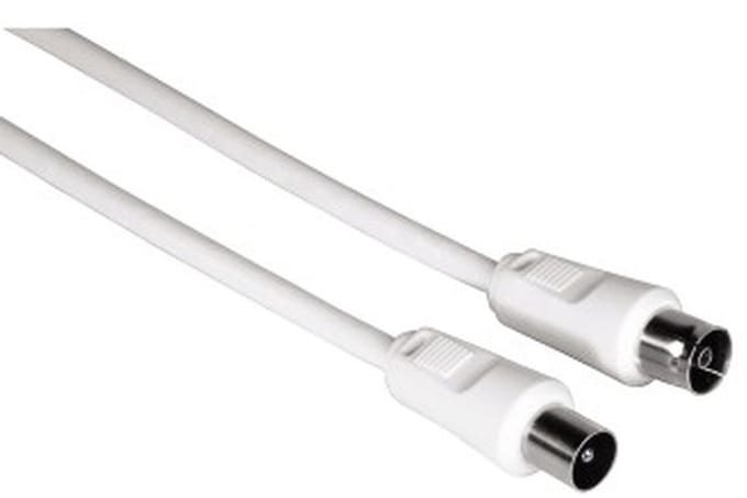 Kabel Coaxiale Antenne TV Hama 00011901 Wit 3 m
