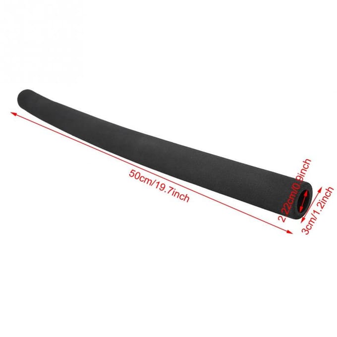 Buis Spons Schuim Zacht Stuur Handvatten Afdekdop Accessoires black