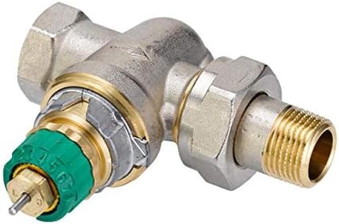 Thermostaat radiatorafsluiter recht 3/8 inch drukregulerend