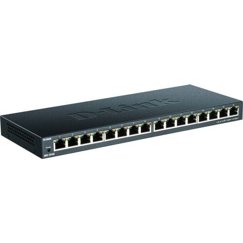 D-Link DGS-1016S/E 16-Poorts Gigabit Switch 10/100/1000Mbps Unmanaged