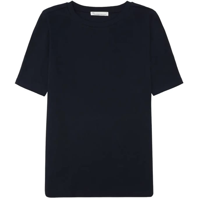 Geribd dames-T-shirt KnowledgeCotton Apparel