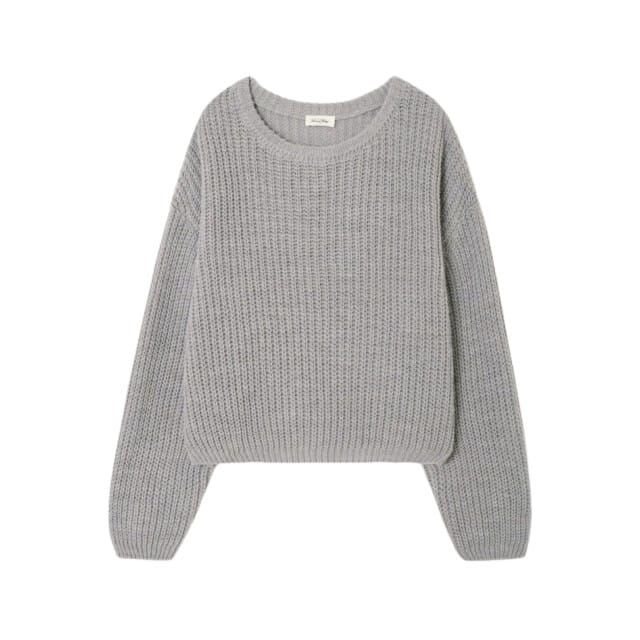 American Vintage Cyrow Pullovers Grijs Cyr18ah26