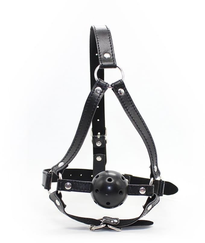 Smart Moves - Ball Gag met Hoofdharnas