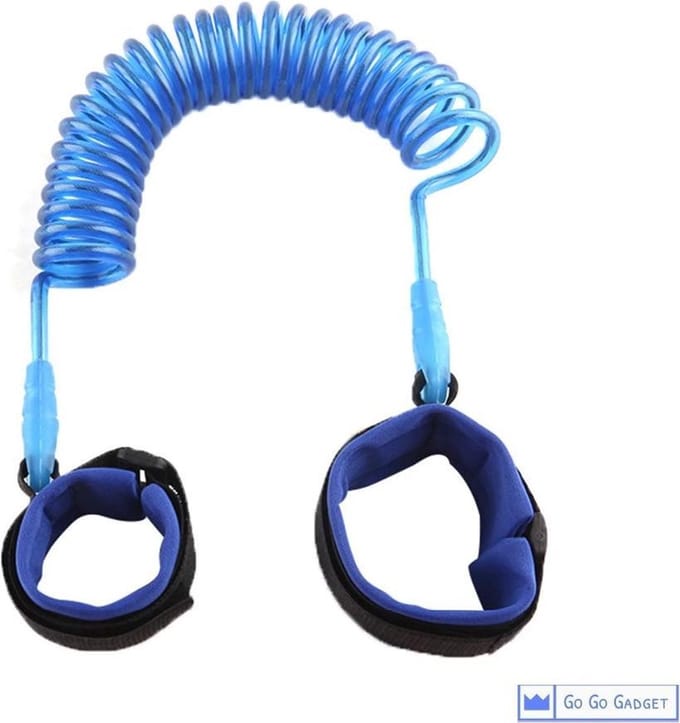 Polsbandje kinderen | polstuigje | kindertuigje | blauw | 2 meter