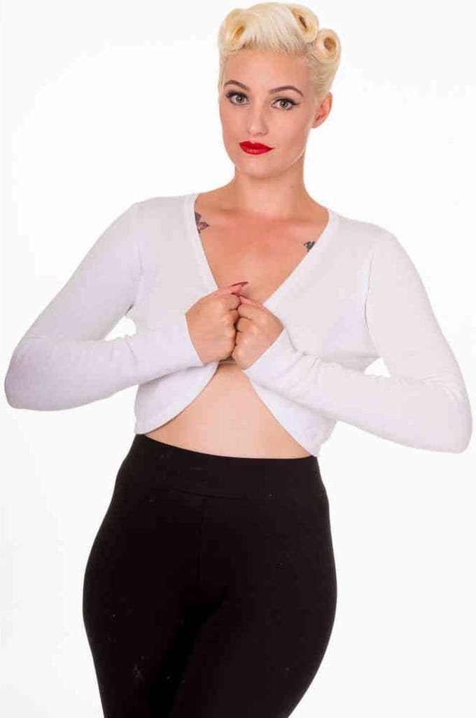 Dancing Days - Flickers Bolero - S - Wit