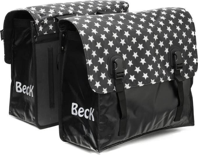 BECK Classic - Dubbele Fietsstas - Stars - 46L