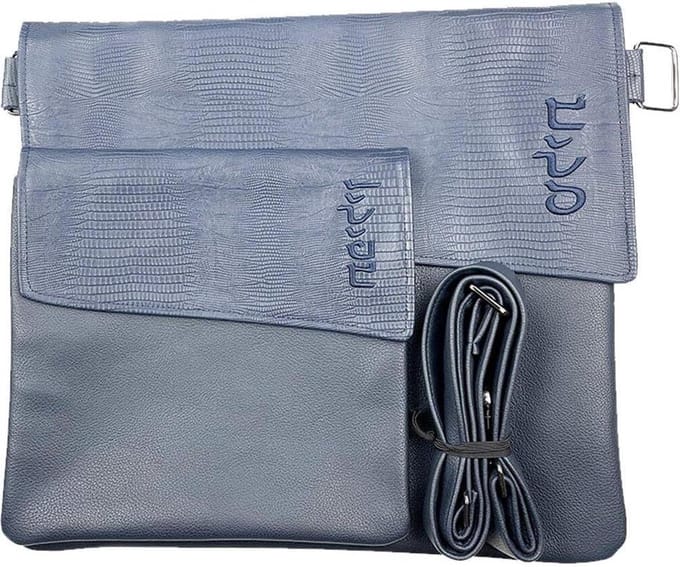 Tallit en Tefillin Tas - Gebedssjaal Tas - Religieuze Ceremonie - Complete Set - 38x35cm