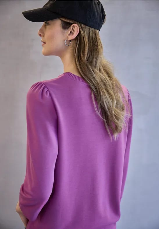 Shirt met rimpels