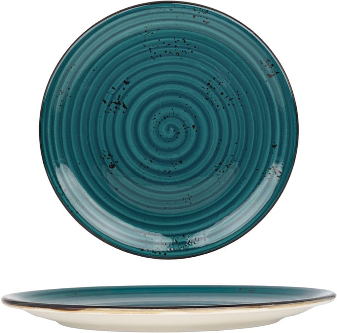 By Bone Dinerbord - Harmony Tropical - Porselein - 25 cm - set van 6