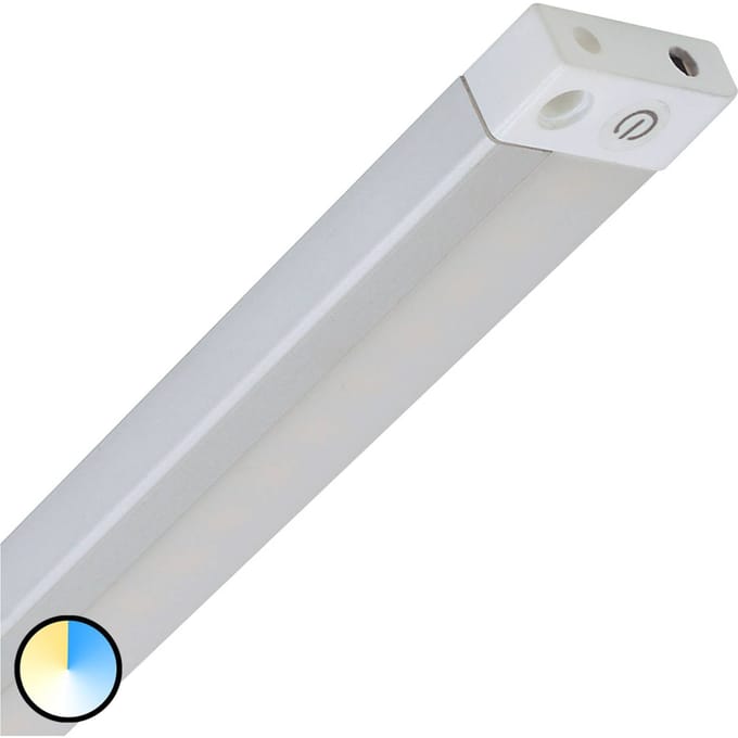 Müller-Licht Cassia Sensor LED-onderbouwlamp LED LED vast ingebouwd 8 W Warmwit, Neutraalwit, Daglichtwit Wit