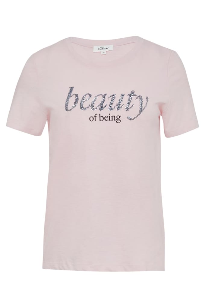 s.Oliver T-shirts Pink Größe: 46 | Hemden Outlet | Damen | Rosa