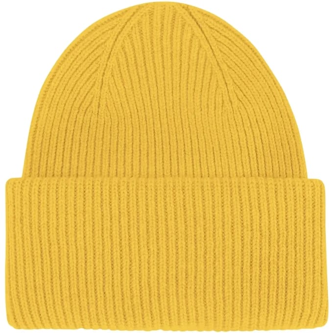 Eenvoudige plooimuts Colorful Standard Lemon Yellow
