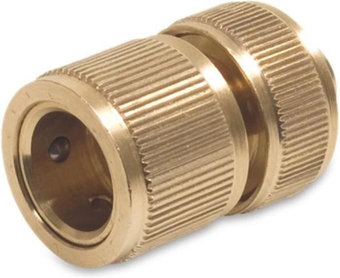Hydro-S Aansluiting messing 15-19 mm knel x vrouwelijk klik