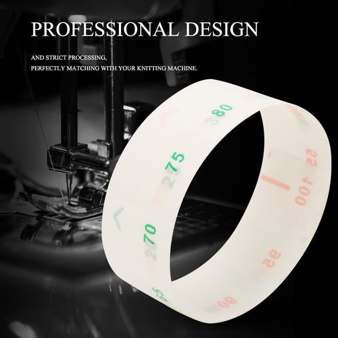 2 stuks Breimachine Naaldliniaal voor Brother KH970 KH940 KH910 KH920 KH930 KH965 CK35 white