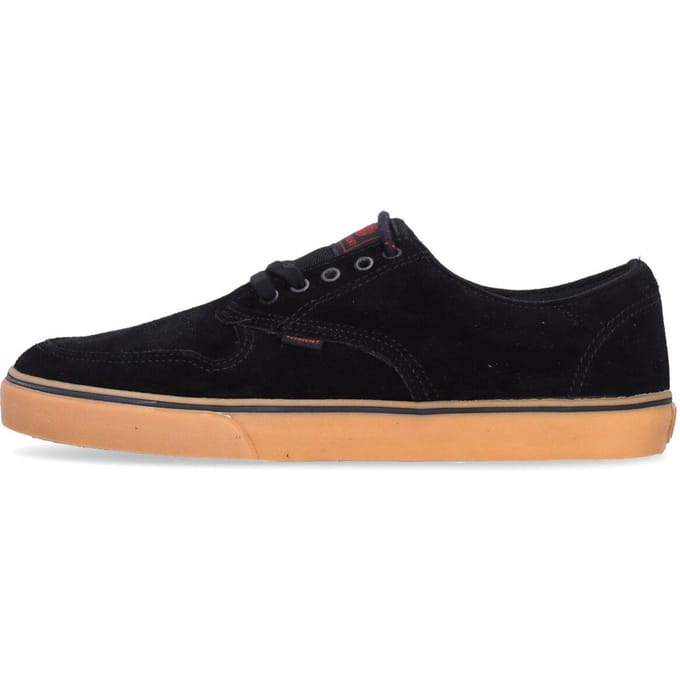 Topaz C3 heren skateschoenen zwart/gom/rood