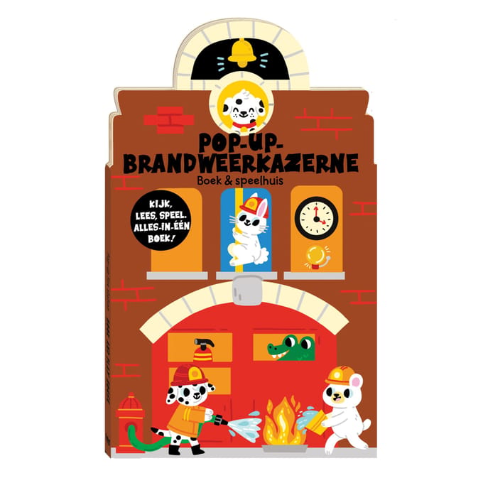 Pop-Up Huis - Brandweerkazerne - ImageBooks Factory