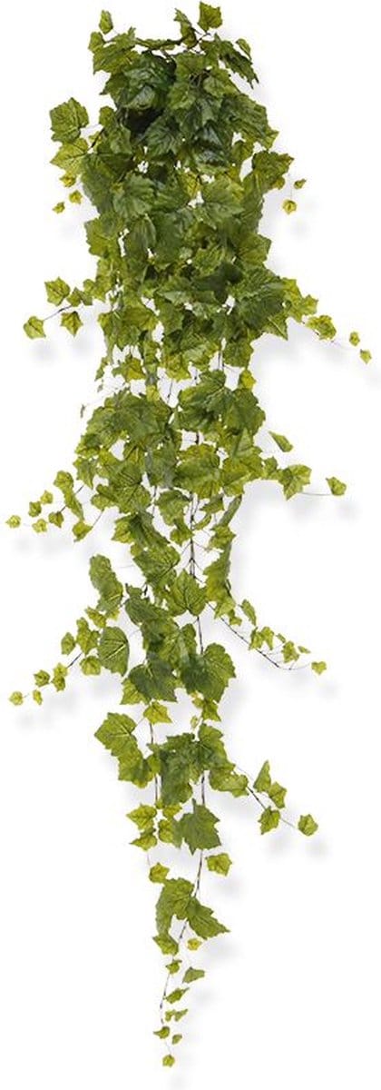 Druivenblad kunst hangplant 170cm - groen