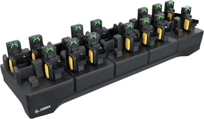 Zebra charging station, 20 slots