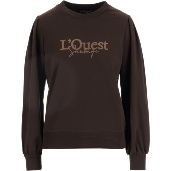 Elvira Collections Sweater l'quest dark coffee