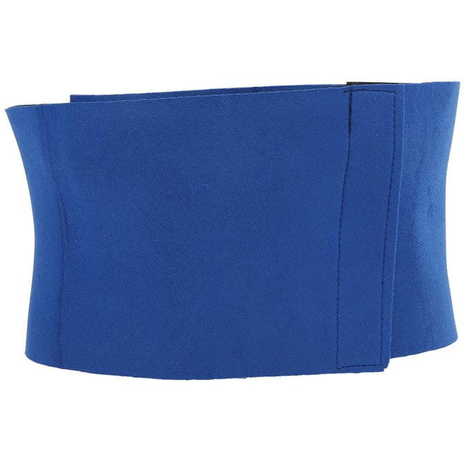 Elastische tailletrimmer Verstelbare neopreen sportheupriem voor lichaamsvermagering blue