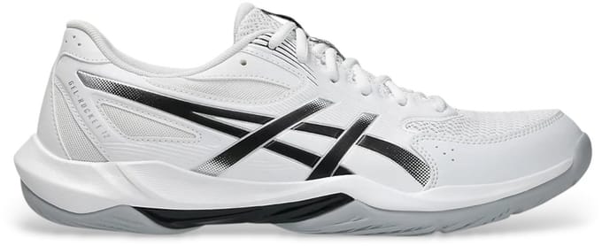 Asics Gel-Rocket 12 White/Black, 41.5