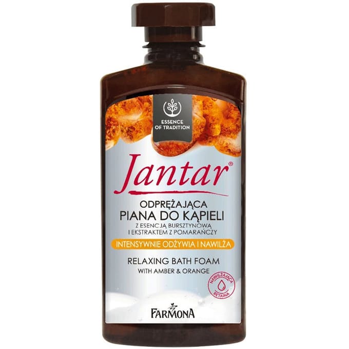 Jantar Jantar Relaxing Bath Foam With Amber Essence &amp; Orange Extract 330 ml