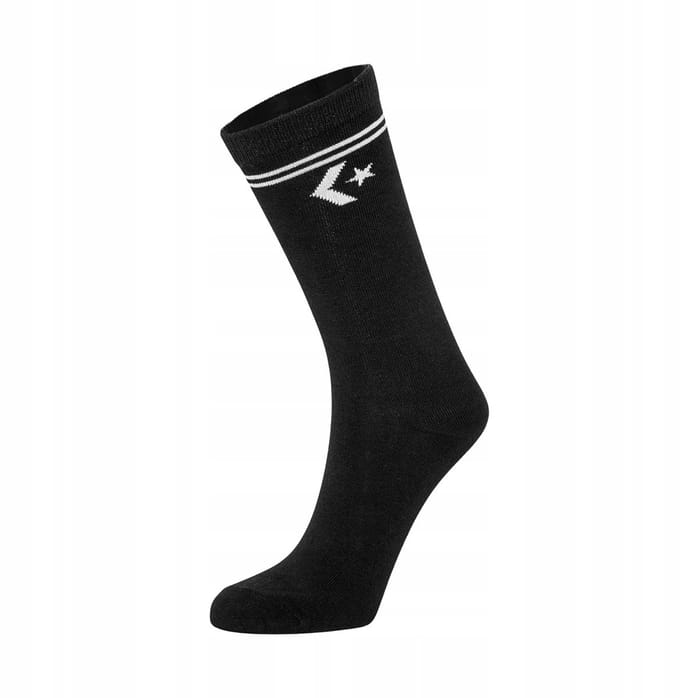 Converse - Sokken - 2-Pack - Zwart - Katoen - Maat 39-42
