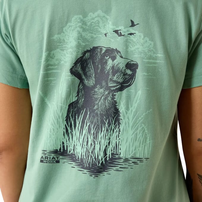 Dames-T-shirt Ariat Rebar Workman