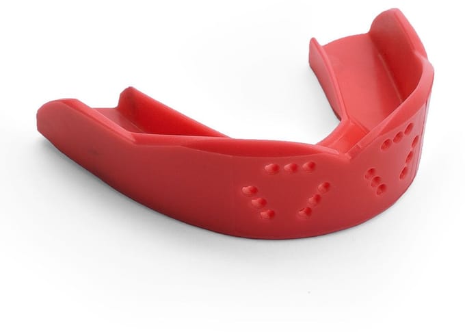 SISU 3D Junior sportbitje - Intense Red - Gebitsbeschermer Kinderen
