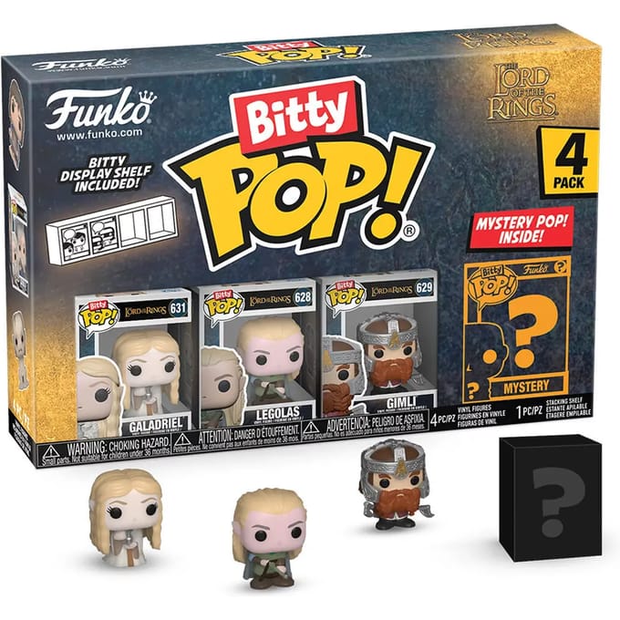 Figurine bitty pop de heer van de ringen galadriel Funko Blister 4 (x4)