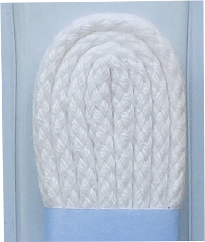 Gala Veter - Wit - Rond - Koord Veters - Lengte 90 cm - Dikte 3 mm - Schoenveter