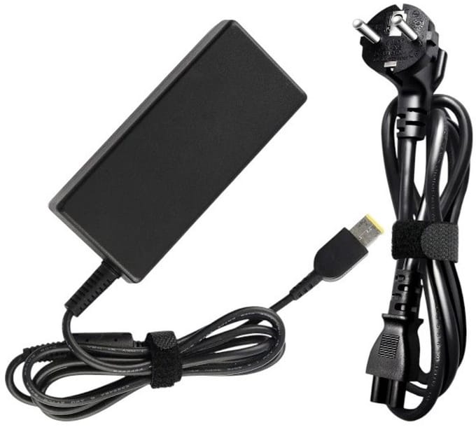 Laptoplader - Voedingsadapter - Adapter - Geschikt voor: Lenovo ThinkPad / ThinkPad / Idea Pad – 20V 4.5A - Oplader - Square PIN Plug