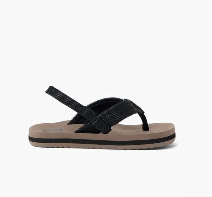 REEF KIDS AHI Black/Tan-23