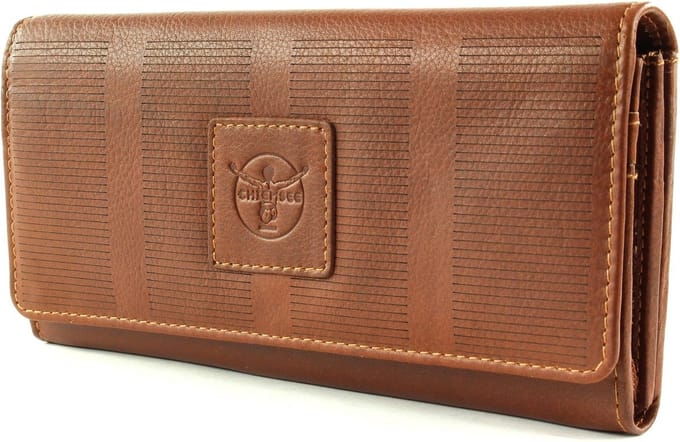 CHIEMSEE Portemonnee Haiti Wallet with Flap Cognac Bruine