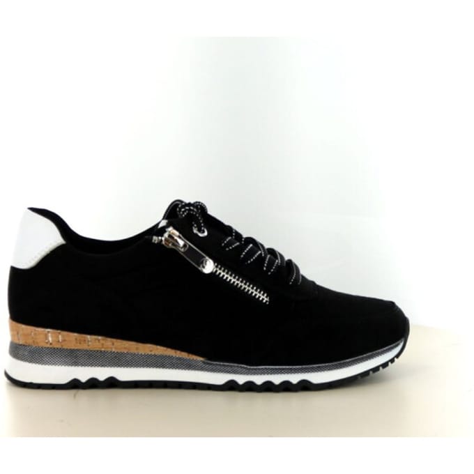 Marco Tozzi - maat 37 - Sneakers Laag Sneakers Laag - Zwart