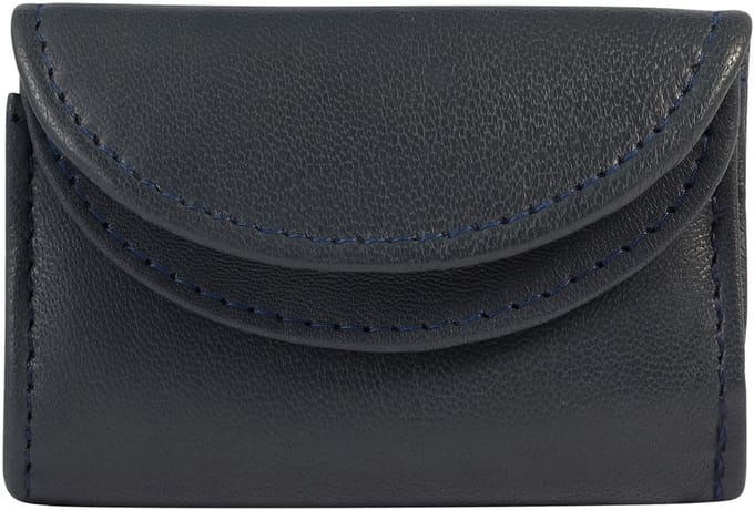 EXCELLANC Excellanc Unisex Portemonnee Manessa echt leer, unisex, 5,2 x 7,8 cm