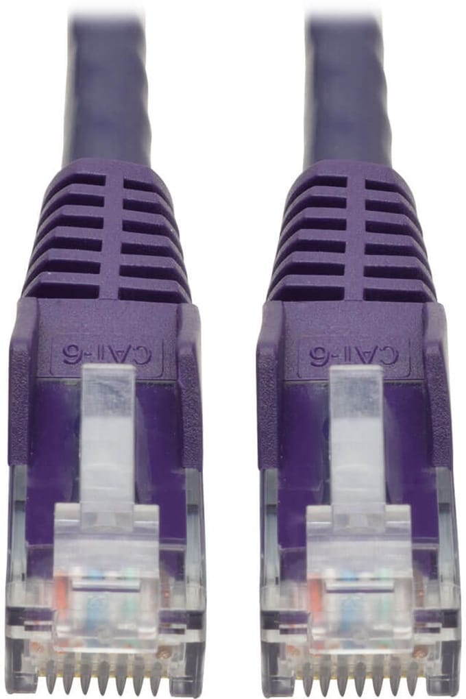 Tripp Lite N201-006-PU netwerkkabel 1,8 m Cat6 U/UTP (UTP) Paars