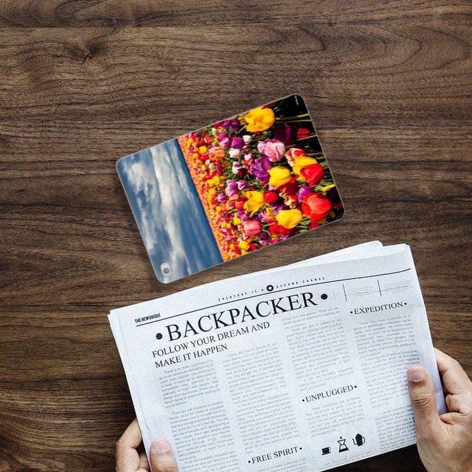 Back Cover voor Apple iPad Mini 4 | Mini 5 (2019) Siliconen Hoesje Tulpen