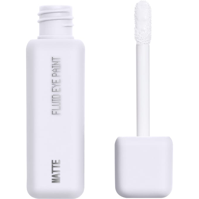 About Face Matte Fluid Eye Paint - White Noise