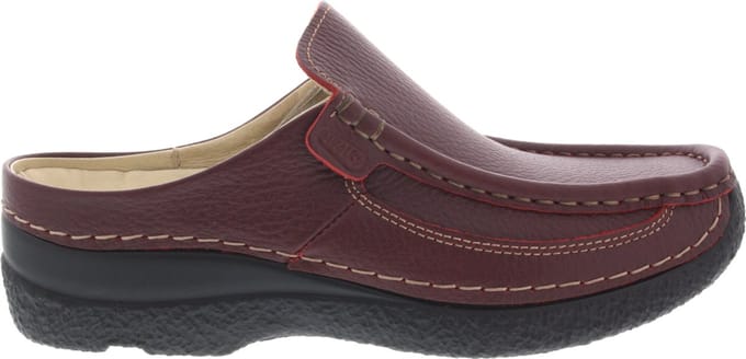 Dames Slippers Wolky Roll Slide Red 06202270-500 Rood - Maat 39